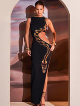 Elegance Meets Seduction: Slim-Fit Split-Back Maxi Dress Newgew Dresses