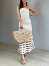 Cutout Patchwork Off Shoulder Maxi Dress Newgew Dresses