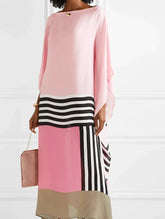 Pink Candy Stripe Kaftan Newgew Dresses