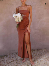 Fashionable Slit Suspender Dress Newgew Dresses