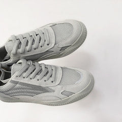 Women's Far Wave Hollow Breathable Summer Reflective Canvas Shoes Newgew