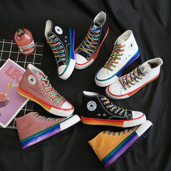 Women's Summer Flat Versatile Korean Style Canvas Shoes Newgew