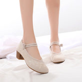 Han Chinese Clothing Tea Artist High Old Canvas Shoes Newgew