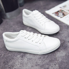 Women's Three-time Vulcanized Flat Korean Classic Pumps Canvas Shoes Newgew