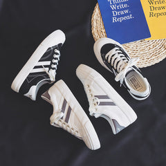 Small White Female Korean Wild Board Canvas Shoes Newgew