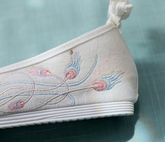 Increasing Insole Bow Antique Embroidered For Canvas Shoes Newgew