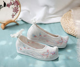 Increasing Insole Bow Antique Embroidered For Canvas Shoes Newgew