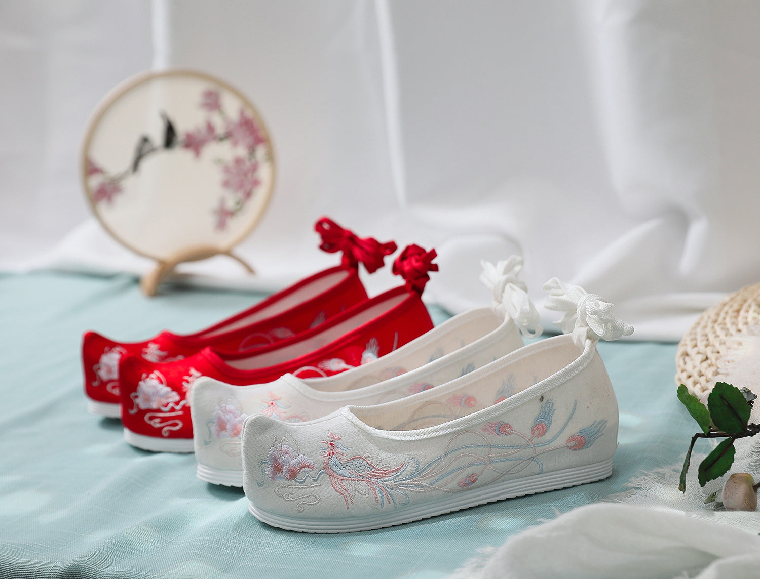 Increasing Insole Bow Antique Embroidered For Canvas Shoes Newgew