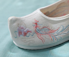 Increasing Insole Bow Antique Embroidered For Canvas Shoes Newgew
