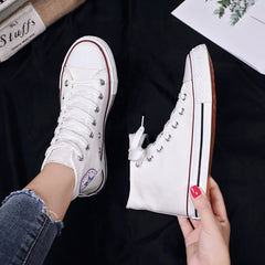 Women's Spring For Lovers Classic Summer Breathable Canvas Shoes Newgew