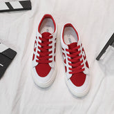 Women's & Men's Summer Bright Oil Retro Classic Vulcanized Canvas Shoes Newgew