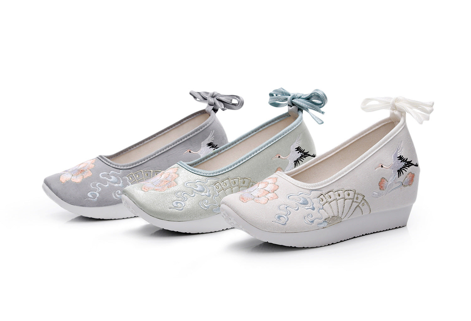 For Han Chinese Clothing Round Head Female Canvas Shoes Newgew