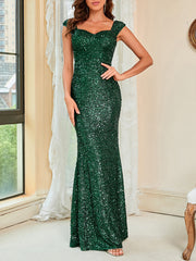 Green Sling Long Mopping Dress Newgew Dresses