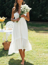 Chiffon Ruffle Midi Dress Newgew Dresses