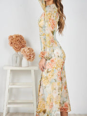 Long Slim Fit Tuxedo Midi Dress Newgew Dresses