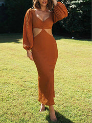 Elegant Midi Dress Newgew Dresses