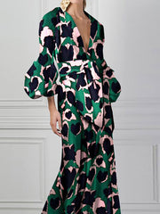 V-Neck Maxi Dress Newgew Dresses