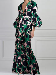 V-Neck Maxi Dress Newgew Dresses