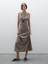 Flowy Square Neck Midi Dress Newgew Dresses