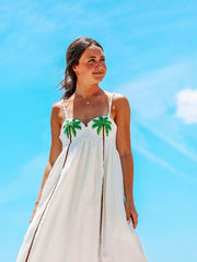 Palm Oasis Slip Dress Newgew Dresses