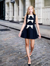 Silk Bow Charm Mini Dress Newgew Dresses