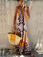 Ethnic Printed Loose Cami Dress Newgew Dresses