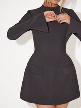 The Ultimate Muse Split Sleeve Mini Dress Newgew Dresses