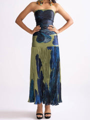 Jennifer Bandeau Midi Dress Newgew Dresses