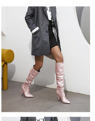 Glitter Glam Slouched Boots Newgew