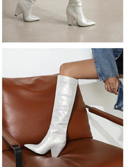 Glitter Glam Slouched Boots Newgew