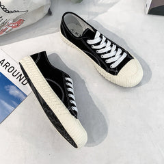 Men's Spring Trendy Biscuit Shape Couple Canvas Shoes Newgew