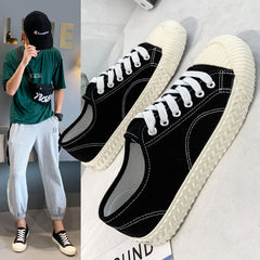 Men's Spring Trendy Biscuit Shape Couple Canvas Shoes Newgew