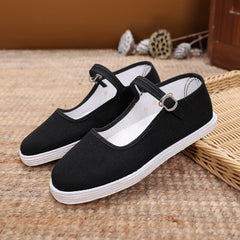 Women's Old Handmade Rural Sewing Canvas Shoes Newgew