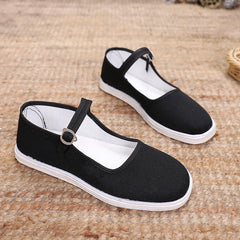 Women's Old Handmade Rural Sewing Canvas Shoes Newgew