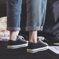 Classic Women's Korean Style Spring Couple Canvas Shoes Newgew
