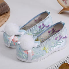 Style Everyday Joker Embroidery Height Increasing Canvas Shoes Newgew