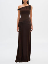 Espresso Sisal Mesh Maxi Dress Newgew Dresses