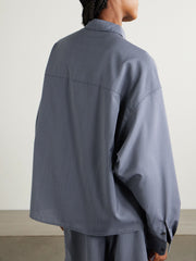 Tie Detail Striped Shirt Newgew Dresses