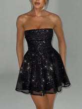 Sequin Bow Corset Dress Newgew Dresses