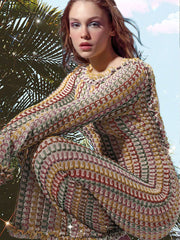 Maxi Dress Holiday Beach- Brown Newgew Dresses