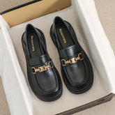 Women Retro Casual Soft Microfiber Leather Loafers Newgew Shoes