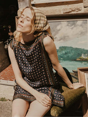 Montmartre Foulard Mini Dress Newgew Dresses