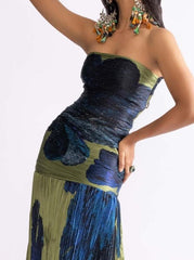 Jennifer Bandeau Midi Dress Newgew Dresses