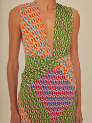 Mixed Cashew Knot Maxi Dress Newgew Dresses