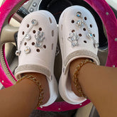 Fashion Casual Hollowed Out Patchwork Round Comfortable Shoes NewGew