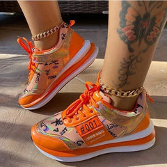 Fashion Casual Bandage Patchwork Sport Shoes NewGew
