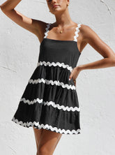 Inari Mini Dress NAVY Newgew Dresses