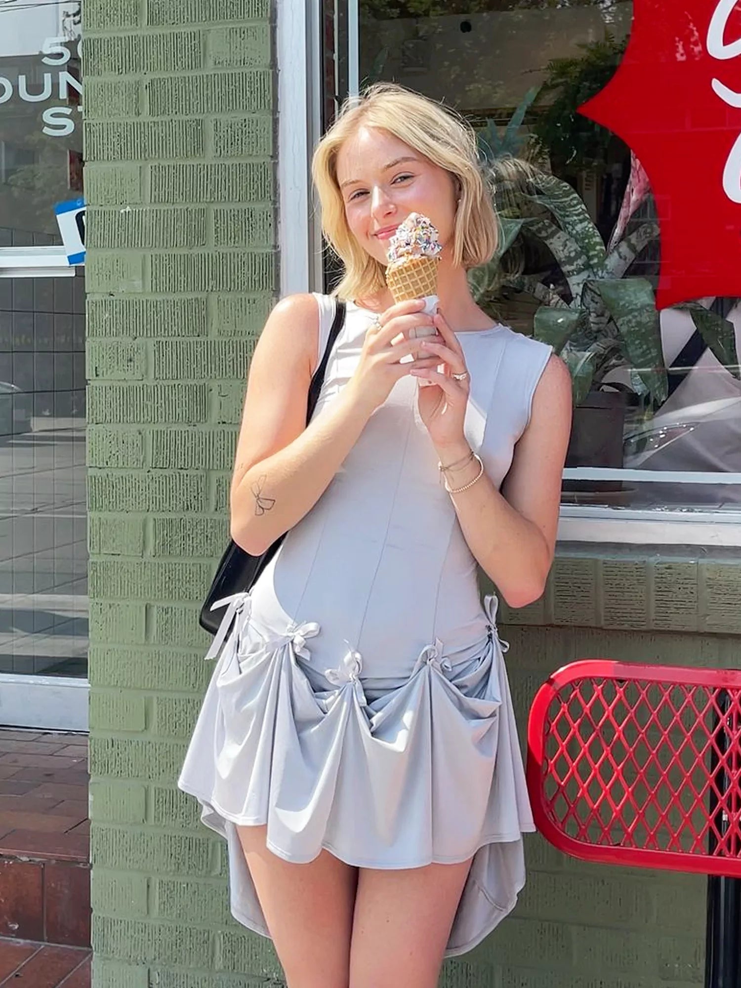 Bow-Tie Convertible Dress Newgew Dresses