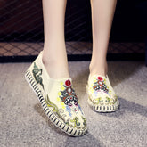 Women's & Men's Cotton Linen Strong Cloth Soles Leisure Small Canvas Shoes Newgew