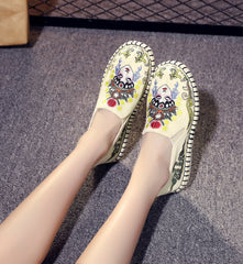 Women's & Men's Cotton Linen Strong Cloth Soles Leisure Small Canvas Shoes Newgew